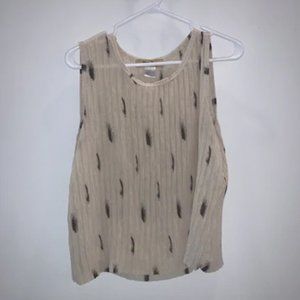 VINTAGE TOP - PLEAT PLEAT BY RAPHAEL (L)